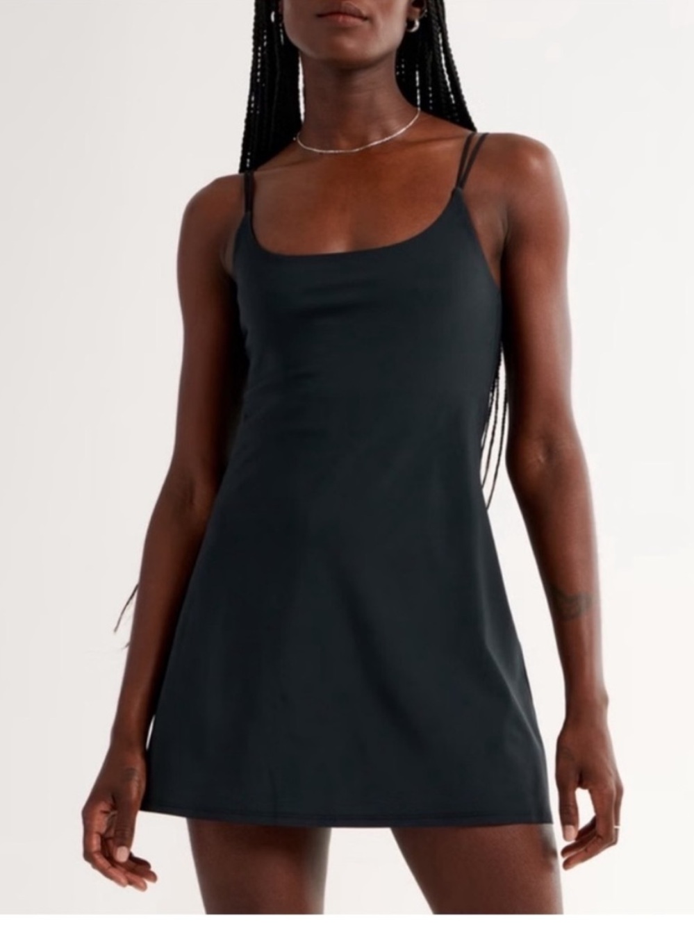 Abercrombie & Fitch Traveler Black Mini Active Dress Size Small